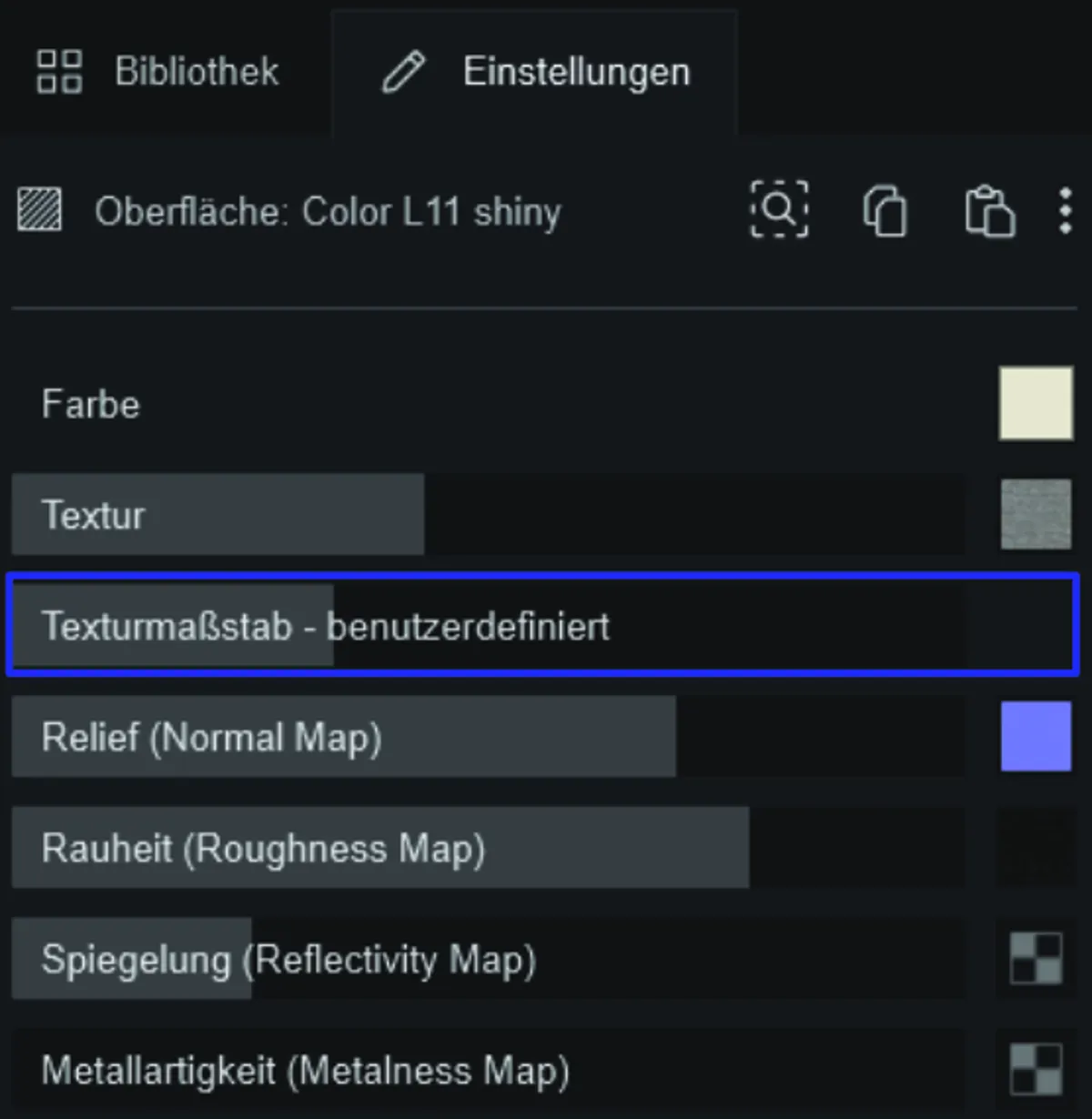 Texturmaßstab