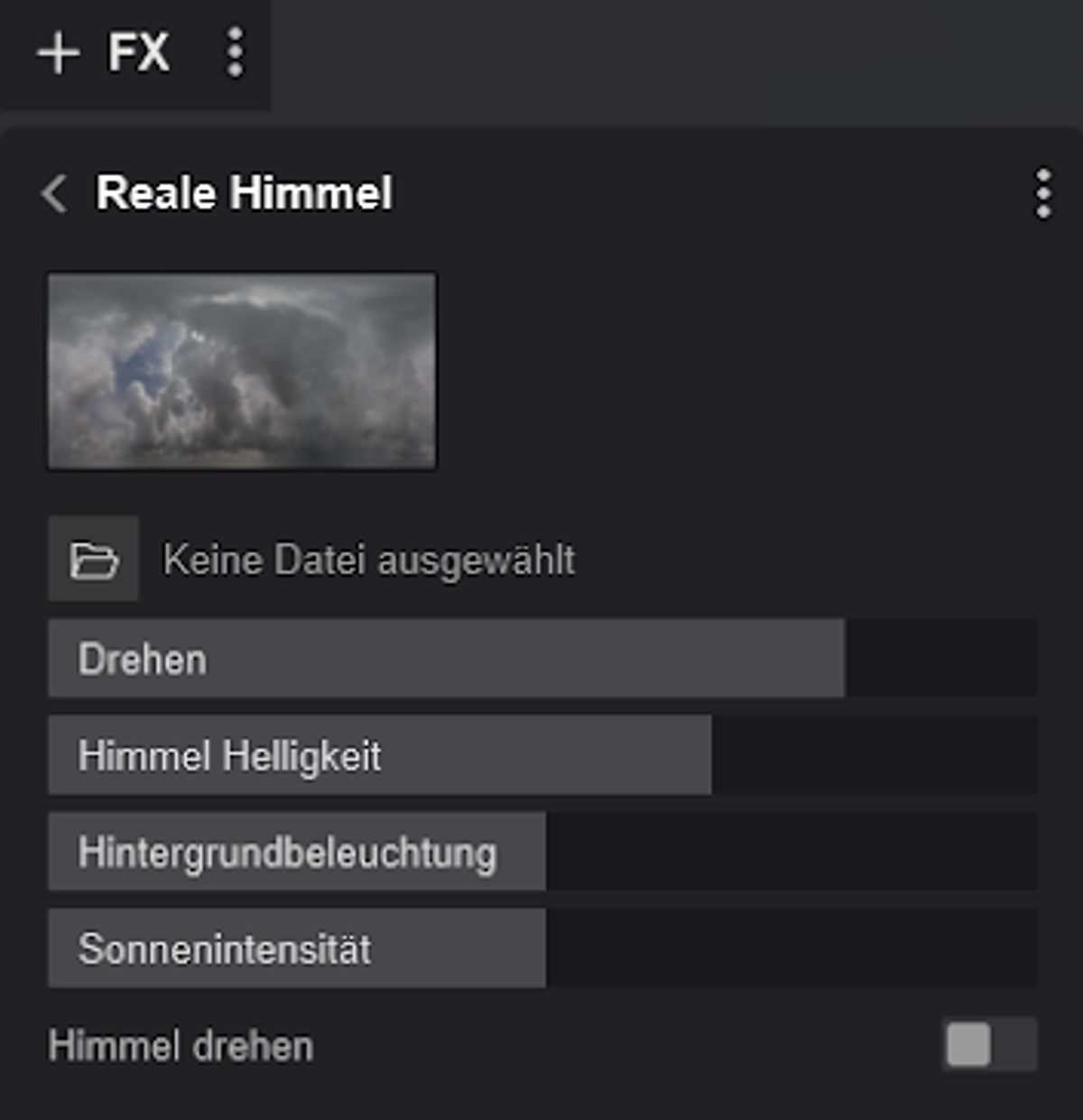 Reale-Himmel-Tool&nbsp;&nbsp;