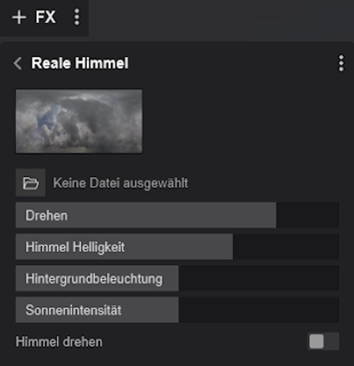 Reale-Himmel-Tool
