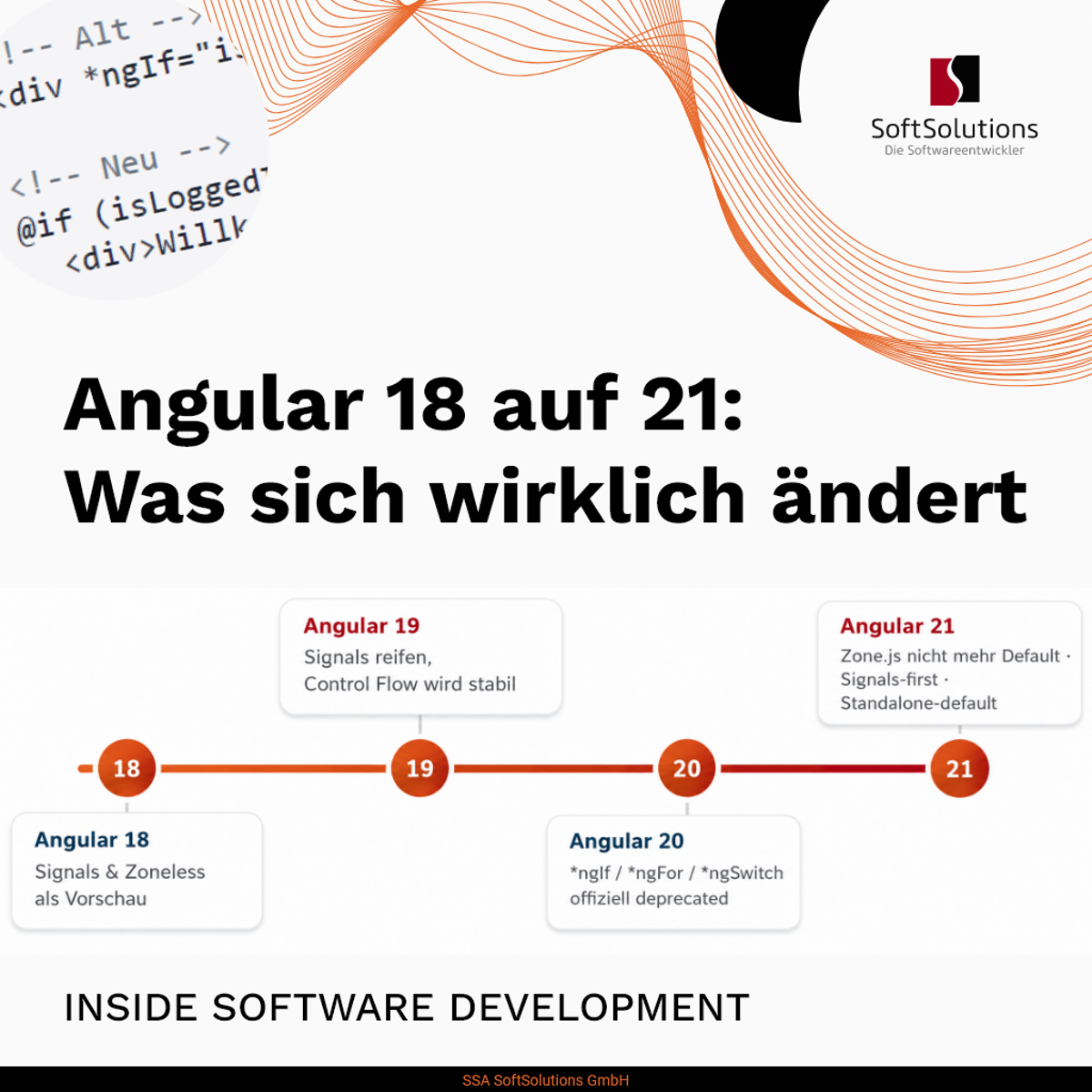 Angular 18 auf 21: Was sich wirklich ändert – und was das für euer Projekt bedeutet
