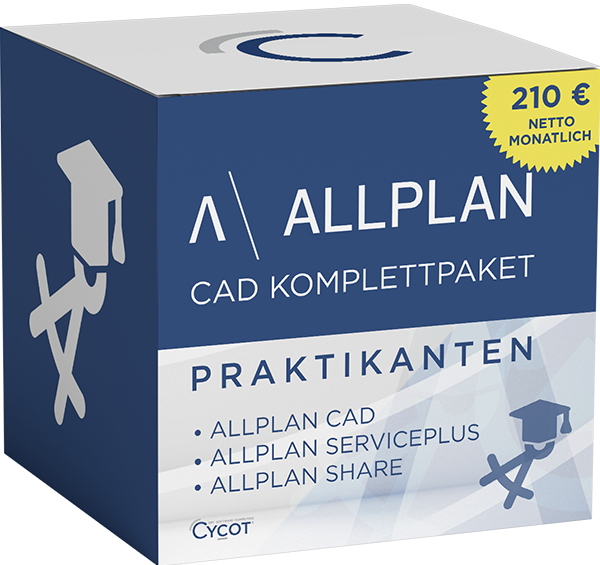 Allplan CAD Komplettpaket Praktikanten
