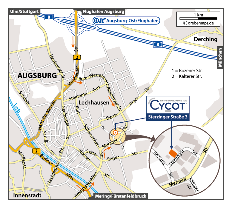 CYCOT Standort Augsburg